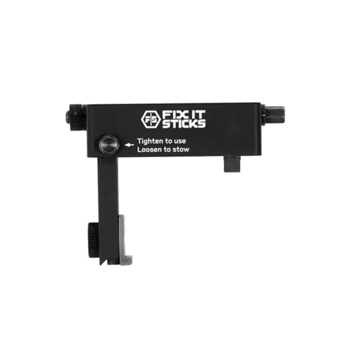 Fix It Sticks Field Pistol Sight Tool - Durable Compact Portable Easy-to-Use Gun Sight Tool with Laser Engraved Scale for Precise Range Adjustments - Fits Polymer Dovetail Style Rear Sights