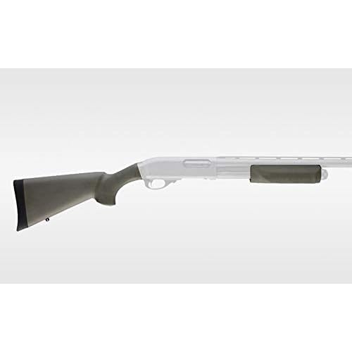Hogue Remington 870 20 Gauge OverMolded Shotgun Stock Kit with Forend, OD Green - 08217