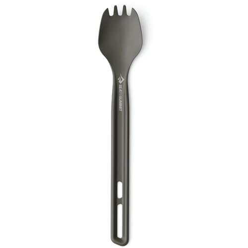 Sea to Summit Ultralight Long Handle Spork - Camping Utensil with Carabiner, Anodized Aluminum