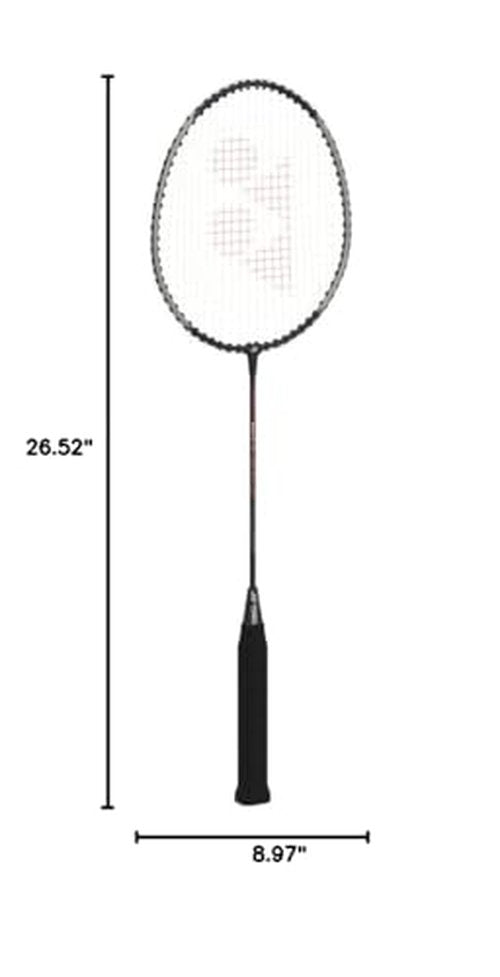 Yonex GR 303 Combo Badminton Racquet with Full Cover, Set of 2 (Black)