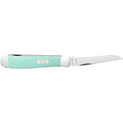 Case Cutlery CA18101: Mini Trapper Seafoam Green