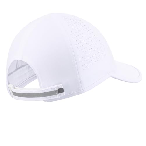 Home Prefer UPF50 Sun Hat for Men Women Reflective Water Repellent Quick Dry Baseball Cap Golf Running Outdoor Sport Hat