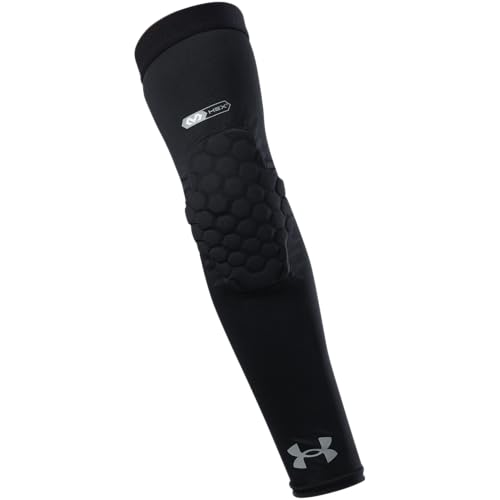 Youth Under Armour Volleyball Padded Elbow Sleeves - Black