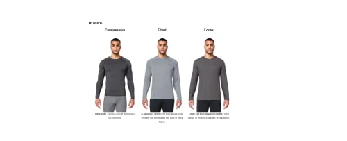 Under Armour Men's HeatGear Tactical Shirt Black Large - Compression & Moisture-Wicking Activewear