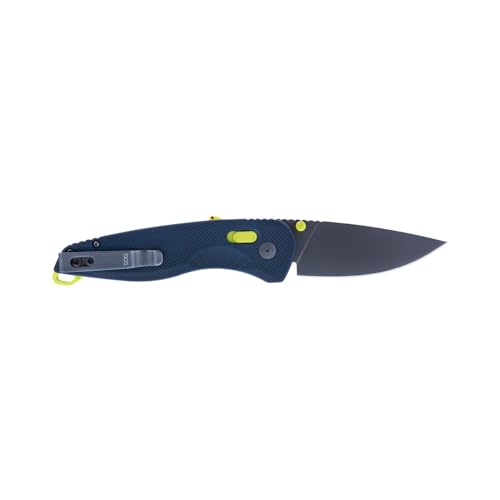 SOG Aegis AT Ambidextrous Outdoor Pocket Easy to Carry Folding Knives | CRYO D2 Stainless Steel Blade | AT-XR Lock
