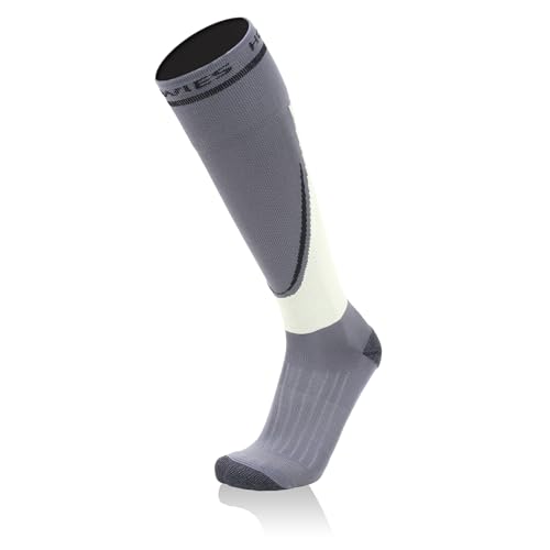 Howies Hockey Cut Resistant Socks - Youth & Adult Size Gray Large - Elite Comfort & Protection