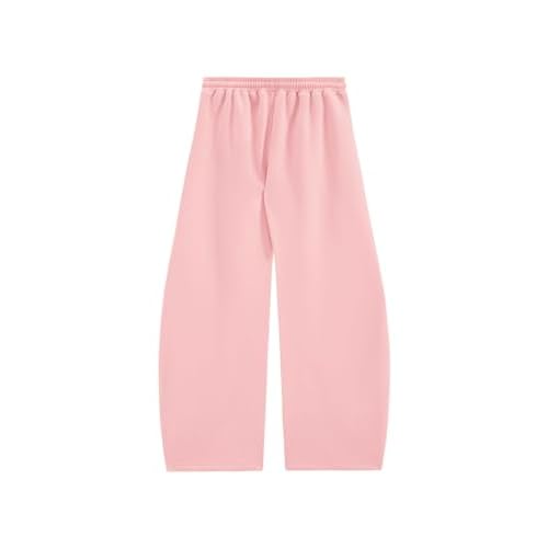 Aelfric Eden Cherry Embroidery Baggy Barrel Sweatpants Wide Leg Pants Open Bottom Casual Y2K Athletic Lounge Sports Trousers
