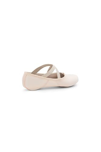 Capezio Women's 2028 Canvas Juliet Ballet Shoe - Light Pink, Size 8