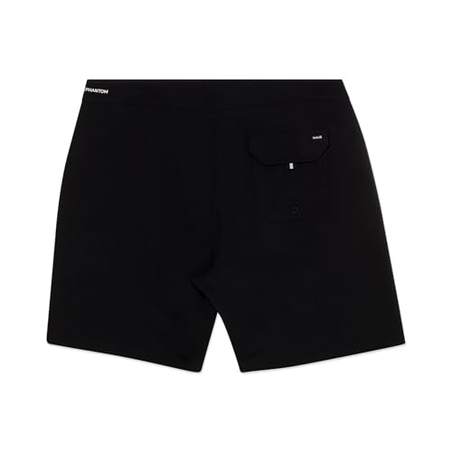 Hurley Men's Phantom Eco Block Party Solid Boardshorts 31 Black