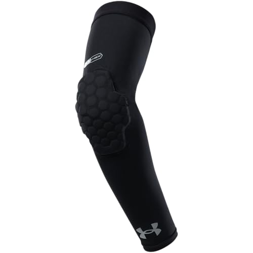 Youth Under Armour Volleyball Padded Elbow Sleeves - Black