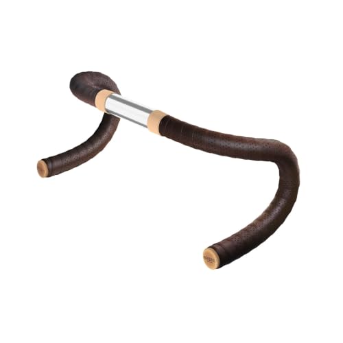 Waterproof Microfiber Handlebar Tape for Road Bikes - Brown, One Size