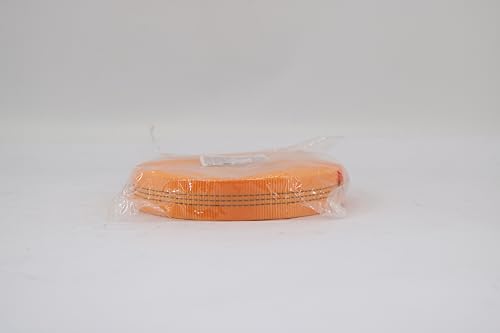 NewDoar 1 Inch Nylon Webbing Strap/Tubular Climbing Webbing - Heavy Duty Strap for Rescue, Climbing, Harnesses, Rock Work, & Firefighting (Orange,5Yard)