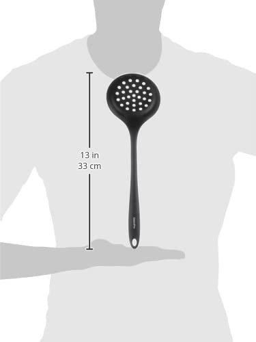 Charcoal Gray GreenPan 5 Piece Silicone Cooking Utensil Set Nonstick Scratch-Free