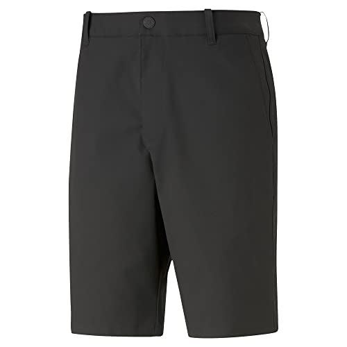 Men's 9-Inch Solid Shorts - Lightweight Quick-Dry, 32W x 9L, Black