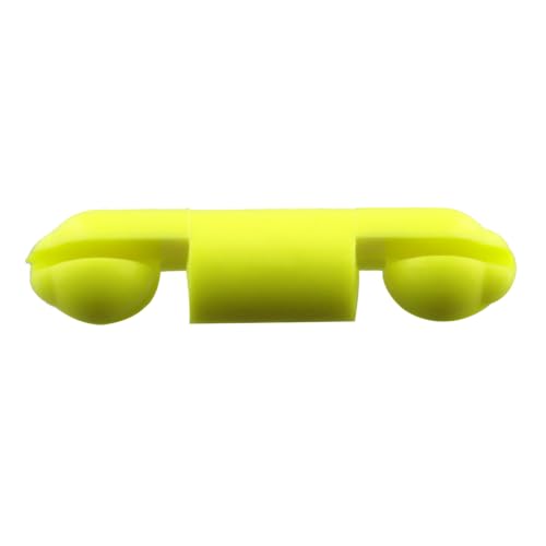 Fishing Line Release & Auto Stop Stoppers - Black and Yellow, Pack of 6