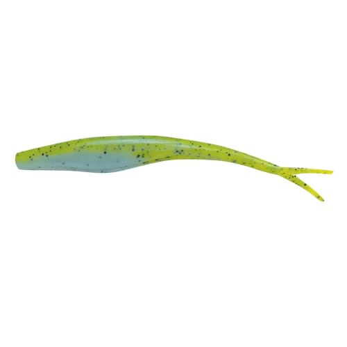Saltwater Glow Jerk Shad Soft Plastic Bait - 5 Inch Fishing Lure