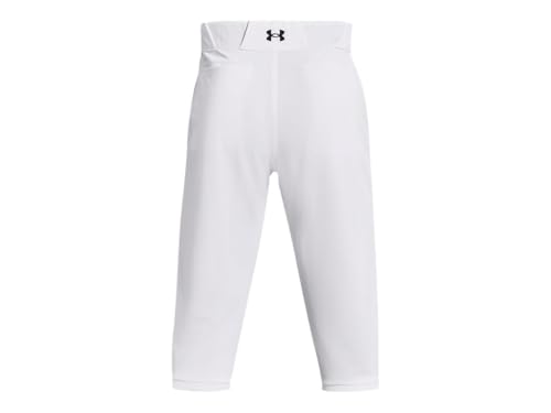 Men's Utility Baseball Knickers - White & Black, Medium, 18" Inseam