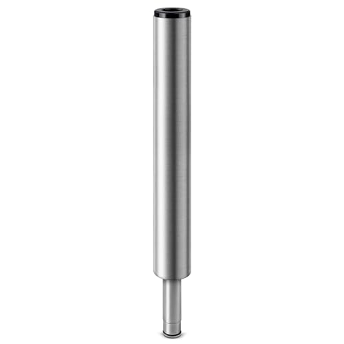 11-Inch Aluminum Boat Seat Pin Post Silver Lock-in Extension Pole for Marine