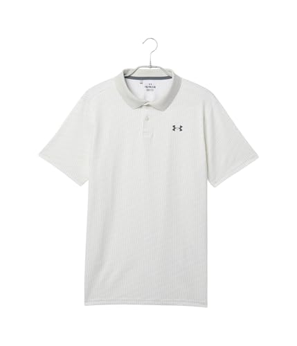 Under Armour Boys' Matchplay Printed Golf Polo XS Summit White White Pitch Gray