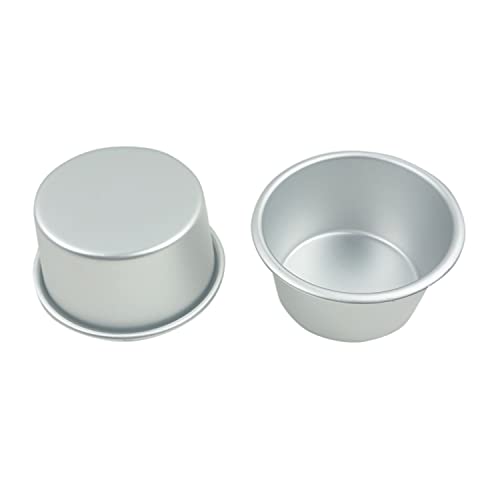 3.4 Inch Aluminium Popover Pan Set - Jumbo Muffin & Pudding Mold, Non-Toxic, Reusable