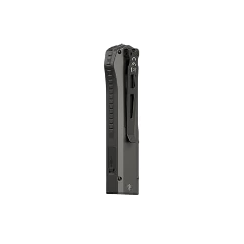 Nitecore EDC17 3-in-1 Flashlight ? 1500 Lumens Powerful LED, UV Inspection Light & Green Beam, Slim Stainless Steel Flat Body, USB-C Rechargeable, Waterproof EDC for Work & Outdoor Use, with NSticker