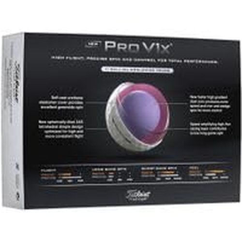 Titleist Pro V1x Enhanced Alignment AlignXL Golf Balls - 2025 Model