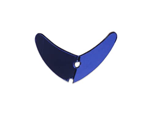 Fishing Lure Smile Blade Assorted 5-Pack - Purple Mirror 1.5 Inch
