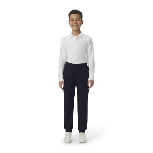 French Toast Boys' Pull-On Twill Jogger Pants - 4T Navy