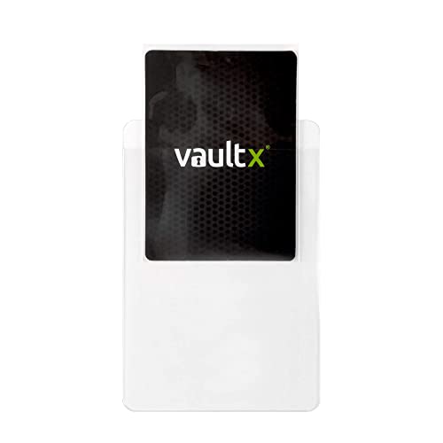 Vault X Semi Rigid Card Holders 50 Pack - Hard PVC Sleeves for Trading Cards
