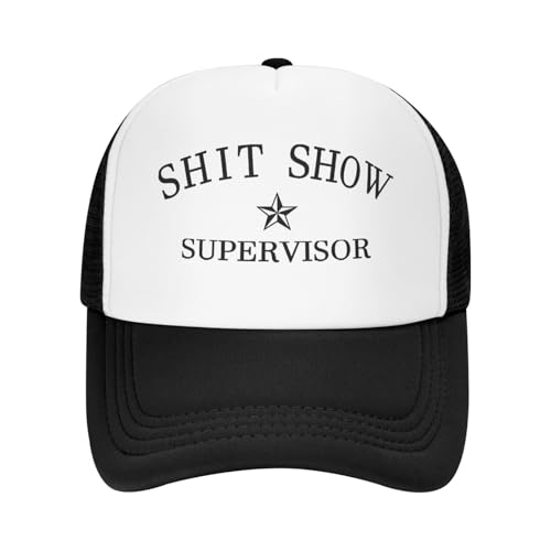 Funny Trucker Hats for Men Women,Show Supervisor Cap,Ideas Gifts