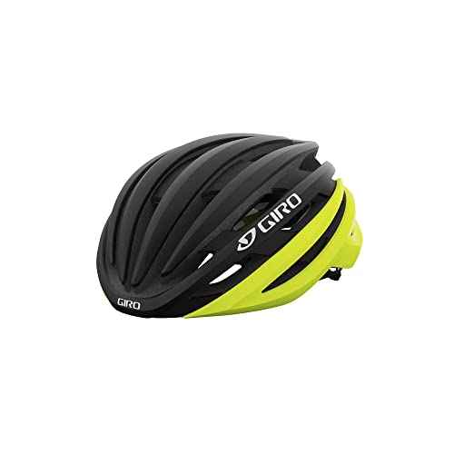 Giro Cinder MIPS Adult Road Cycling Helmet - Black Fade/Highlight Yellow, Medium (55-59 cm)