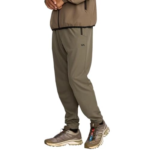 RVCA Mens Sport Yogger Jogger Athletic Track Pant