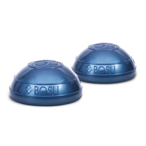Blue BOSU 6.5-Inch Balance Pods for Core Training & Stability - 2 Pack