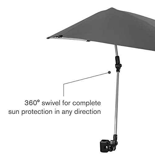 Sport-Brella Versa-Brella SPF 50+ Adjustable Umbrella with Universal Clamp