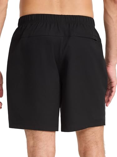Reebok Men’s Pro Training 7” Shorts - Large Black Athletic Workout Shorts