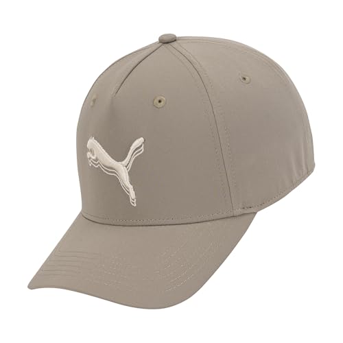 Puma Men's Repeat Performance Adjustable Baseball Cap - One Size Iced Coffee & Alpine Snow
