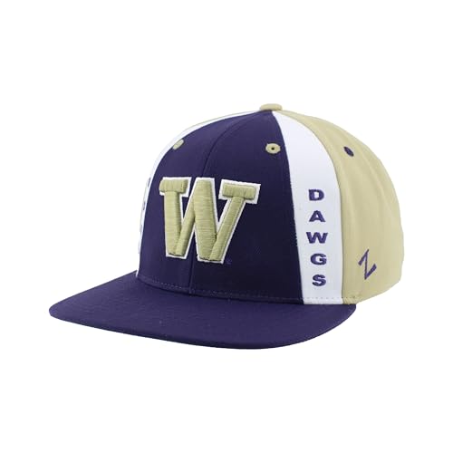 Washington Huskies NCAA Adjustable Snapback Hat - Team Color