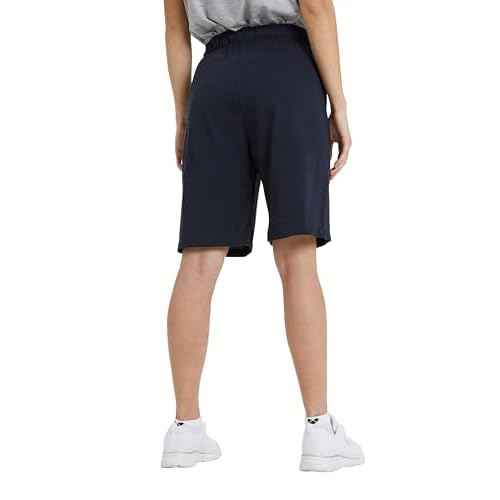 ARENA Bermuda Solid Unisex Shorts, Mens Womens Comfy 100 Percent Cotton Jersey Sweat Shorts Drawstring Deep Side Pockets