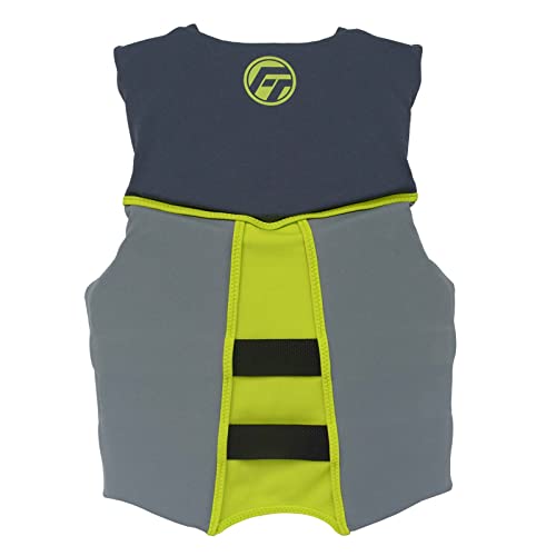 Full Throttle Adult Hinged Rapid Dry USCG Approved Life Jacket for Wakeboard, Skiing, PWC & Boating