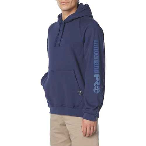 Timberland PRO Men's Hood Honcho Sport Pullover Hooded Sweatshirt, Navy, Medium