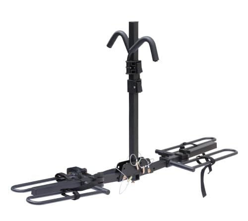 Rockland 2-Bike Hitch Rack - 80 lbs Capacity, Foldable Platform Carrier