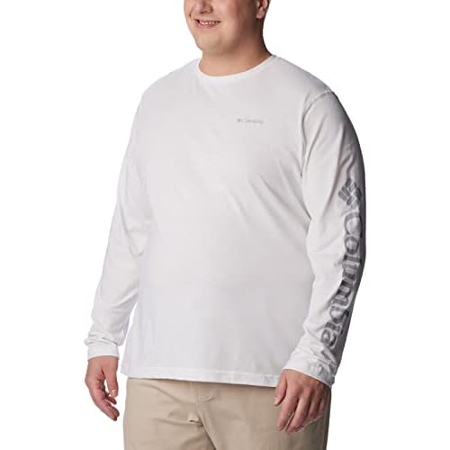 Columbia Mens Thistletown Hills Long Sleeve Logo Tee