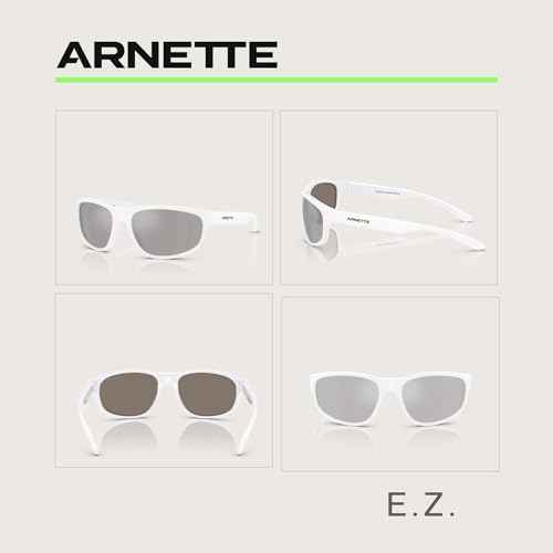 ARNETTE E.Z. AN4351 Round Sunglasses for Men +BUNDLE with ACCESSORY EYEWEAR KIT