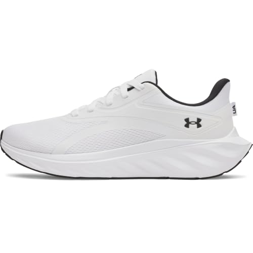 Under Armour Men's Ascend Running Shoes - White/White/Black 10.5