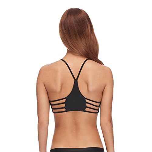 Body Glove Standard Smoothies Alani Solid Strappy Back Bikini Top for Women