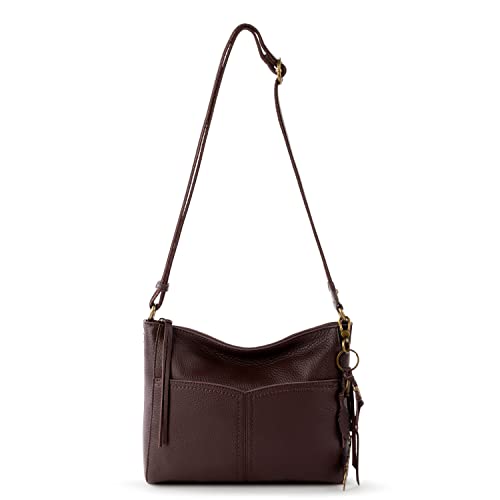 The Sak Alameda Leather Crossbody Purse - Leather Women's Handbag for Everyday & Travel - Cross Body Bag With Zipper