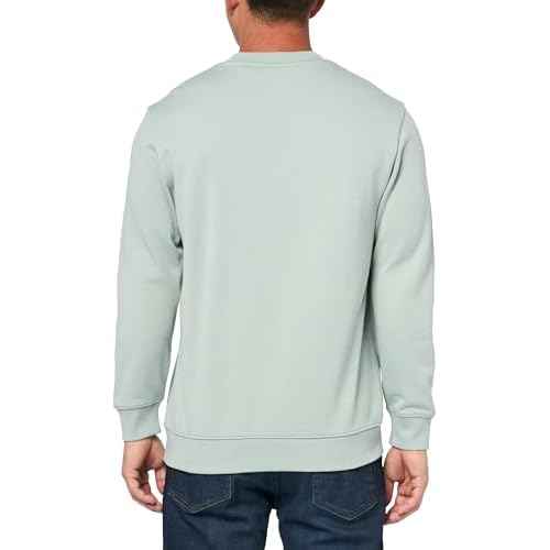 HUGO Men's Regular Fit Square Logo Jersey Sweatshirt