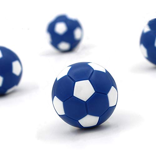 OuMuaMua 9pcs Foosball Table Balls 1.42 Inch Table Soccer Balls for Foosball Tabletop Game Accessory Replacements Multicolor World Cup