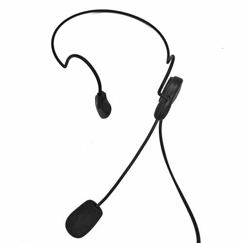 Two-Way Radio Earpiece with Behind-The-Head Headset and PTT for Midland GXT LXT GMRS