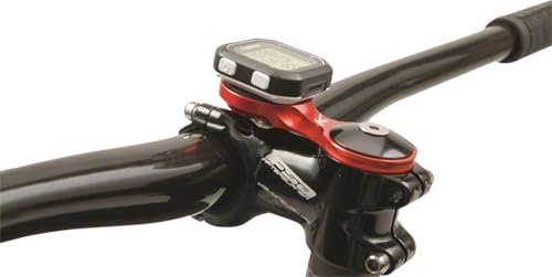 K-Edge Bicycle Computer Mount for Wahoo & Garmin - Black, Compatible with 0° to Negative Stem Angles